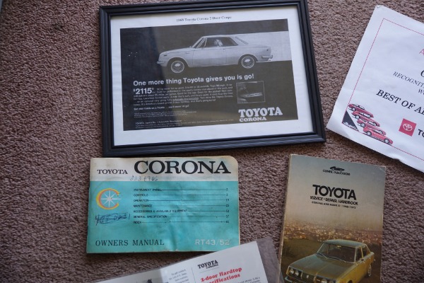 Used 1968 Toyota Corona RT52 2 Dr Hardtop  | Torrance, CA