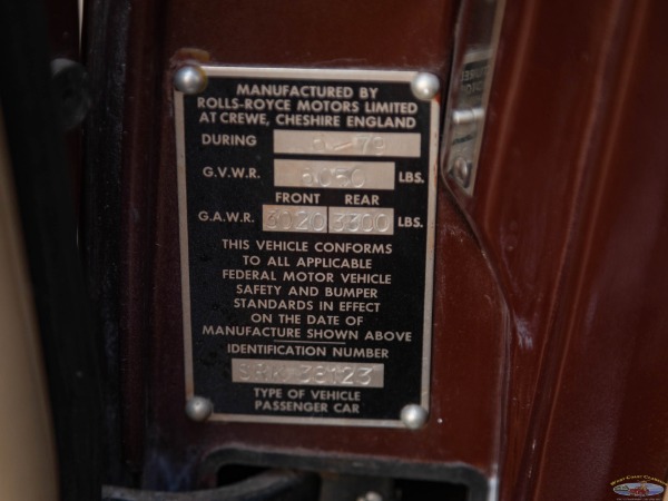 Used 1979 Rolls-Royce Silver Shadow II owned since new by Jack Paar | Torrance, CA