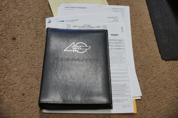 Used 1993 Chevrolet Corvette 40th Anniversary Edition Conv with 7K orig miles | Torrance, CA