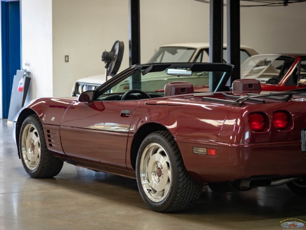 Used 1993 Chevrolet Corvette 40th Anniversary Edition Conv with 7K orig miles | Torrance, CA