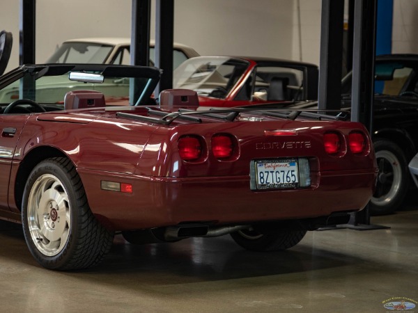 Used 1993 Chevrolet Corvette 40th Anniversary Edition Conv with 7K orig miles | Torrance, CA