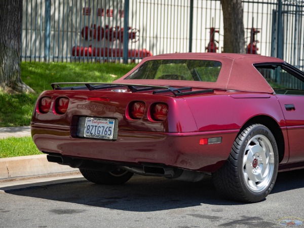 Used 1993 Chevrolet Corvette 40th Anniversary Edition Conv with 7K orig miles | Torrance, CA
