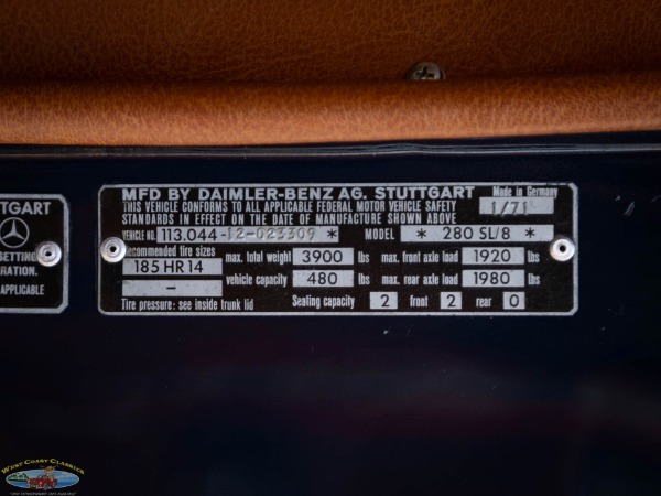 Used 1971 Mercedes-Benz 280SL Convertible Roadster | Torrance, CA