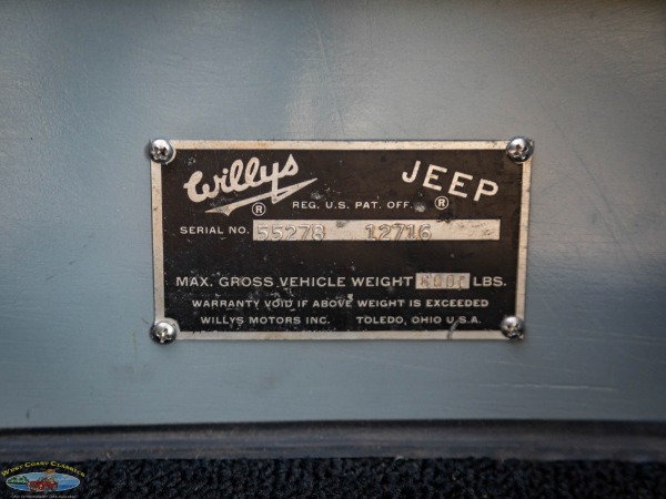 Used 1963 Willys Overland Jeep Custom Pick Up | Torrance, CA