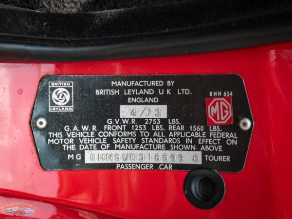 Used 1973 MG B Custom 2 door Convertible Roadster | Torrance, CA