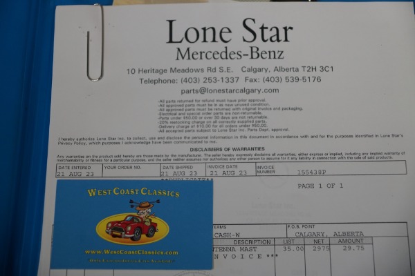 Used 1987 Mercedes-Benz 560SL Convertible Roadster with 21K orig miles | Torrance, CA