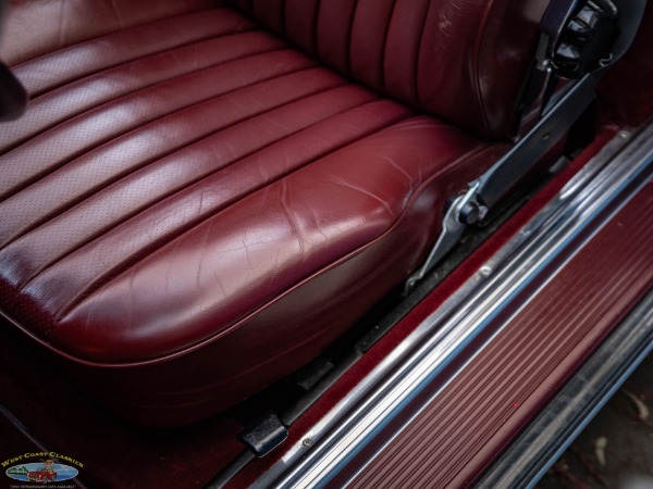 Used 1987 Mercedes-Benz 560SL Convertible Roadster with 21K orig miles | Torrance, CA