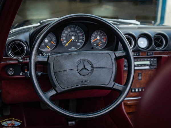 Used 1987 Mercedes-Benz 560SL Convertible Roadster with 21K orig miles | Torrance, CA