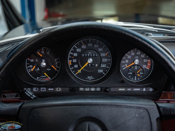 Used 1987 Mercedes-Benz 560SL Convertible Roadster with 21K orig miles | Torrance, CA