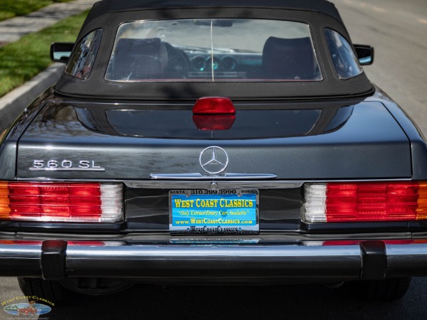 Used 1987 Mercedes-Benz 560SL Convertible Roadster with 21K orig miles | Torrance, CA