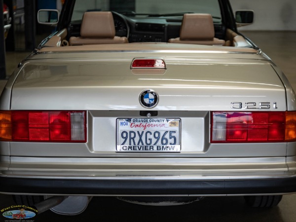 Used 1988 BMW 325i Convertible with 72K original miles | Torrance, CA