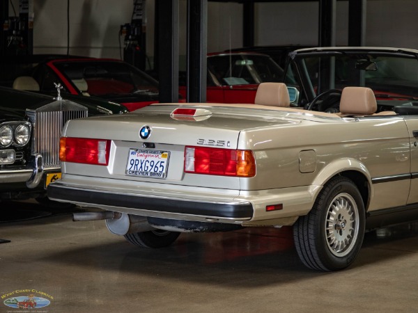 Used 1988 BMW 325i Convertible with 72K original miles | Torrance, CA