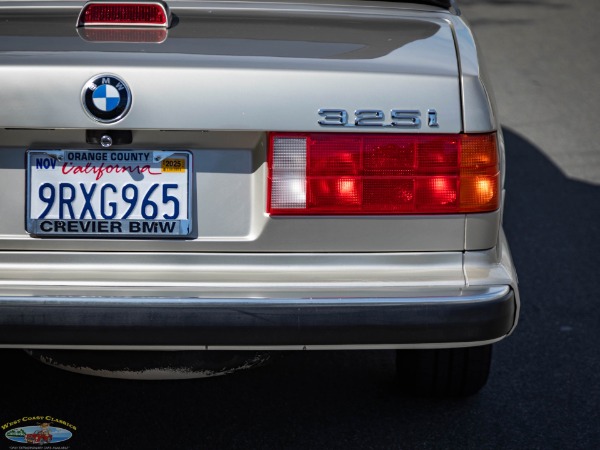 Used 1988 BMW 325i Convertible with 72K original miles | Torrance, CA