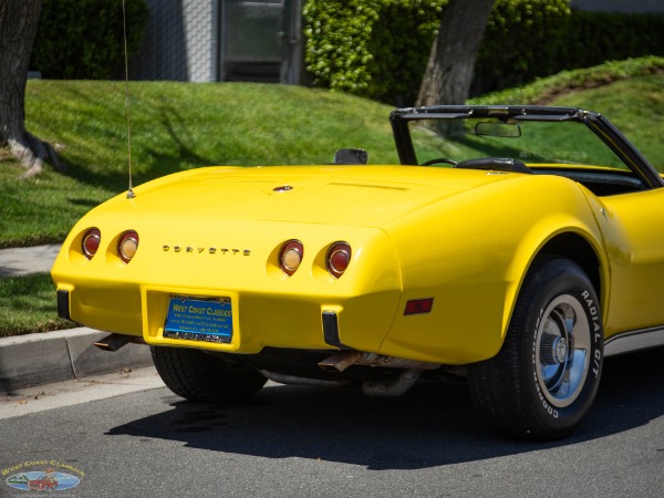Used 1975 Chevrolet Corvette L48 4 spd 350 V8 Convertible | Torrance, CA