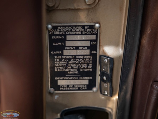 Used 1978 Rolls-Royce Corniche 2 Door Coupe with 23K orig miles | Torrance, CA