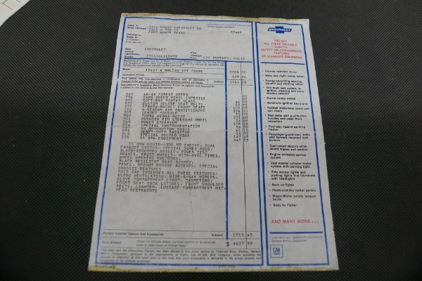 Used 1970 Chevrolet Chevelle SS396 2 Door Hardtop | Torrance, CA