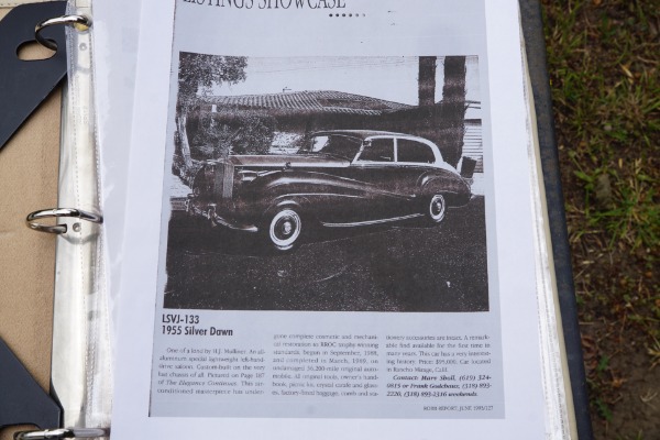Used 1955 Rolls-Royce Silver Dawn Lightweight H.J. Mulliner Coachbuilt 4 Door Sedan | Torrance, CA