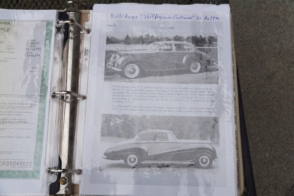Used 1955 Rolls-Royce Silver Dawn Lightweight H.J. Mulliner Coachbuilt 4 Door Sedan | Torrance, CA
