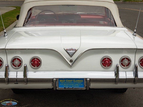 Used 1961 Chevrolet Impala SS 4 spd Convertible 348/350HP V8 with Factory Tri-Power | Torrance, CA
