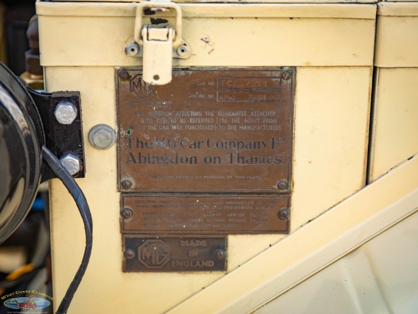 Used 1949 MG TC Matching Numbers 2 Door Roadster | Torrance, CA