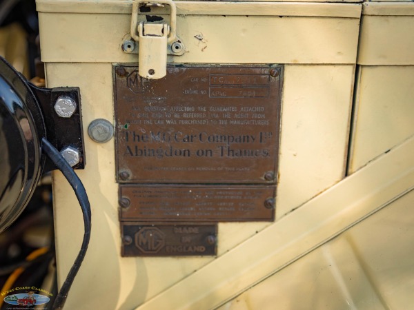 Used 1949 MG TC Matching Numbers 2 Door Roadster | Torrance, CA