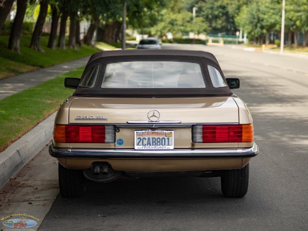 Used 1985 Mercedes-Benz 280SL Euro Spec 6 cyl Convertible with 36K orig miles | Torrance, CA