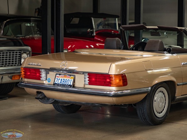 Used 1985 Mercedes-Benz 280SL Euro Spec 6 cyl Convertible with 36K orig miles | Torrance, CA