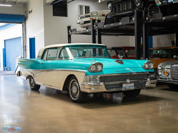 Used 1958 Ford Fairlane 500 Skyliner Retractable 352/300HP V8 2 Door Hardtop Convertible | Torrance, CA