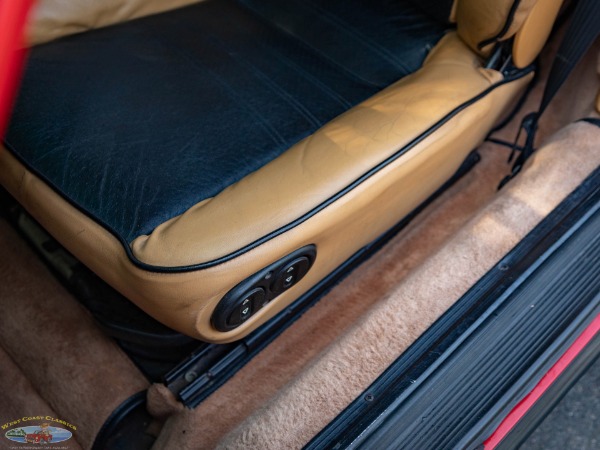 Used 1989 Porsche 911 Turbo Look 2 Door Cabriolet with 49K original miles | Torrance, CA