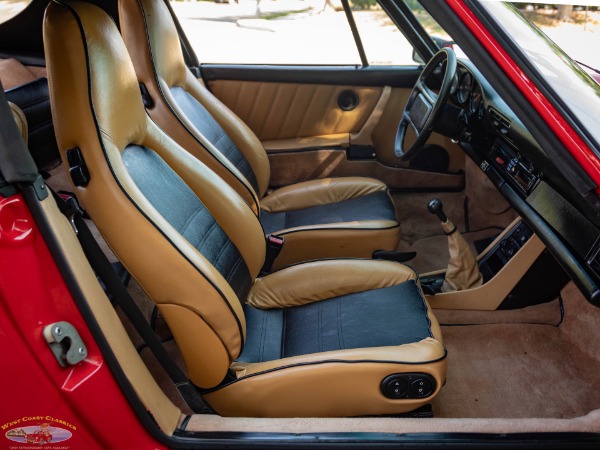 Used 1989 Porsche 911 Turbo Look 2 Door Cabriolet with 49K original miles | Torrance, CA