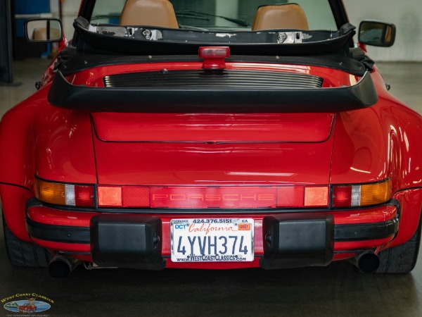 Used 1989 Porsche 911 Turbo Look 2 Door Cabriolet with 49K original miles | Torrance, CA