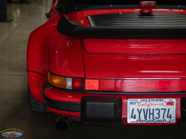 Used 1989 Porsche 911 Turbo Look 2 Door Cabriolet with 49K original miles | Torrance, CA