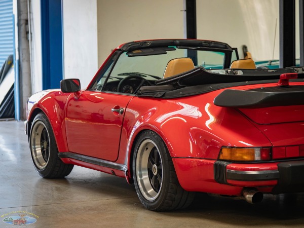Used 1989 Porsche 911 Turbo Look 2 Door Cabriolet with 49K original miles | Torrance, CA