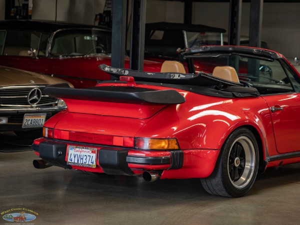 Used 1989 Porsche 911 Turbo Look 2 Door Cabriolet with 49K original miles | Torrance, CA