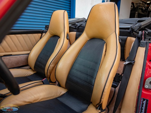 Used 1989 Porsche 911 Turbo Look 2 Door Cabriolet with 49K original miles | Torrance, CA