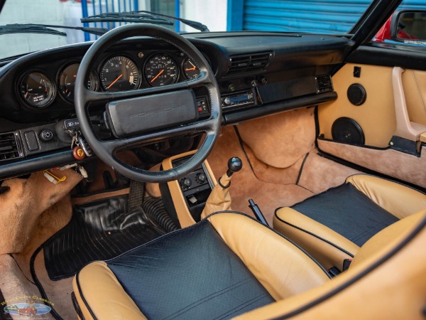 Used 1989 Porsche 911 Turbo Look 2 Door Cabriolet with 49K original miles | Torrance, CA