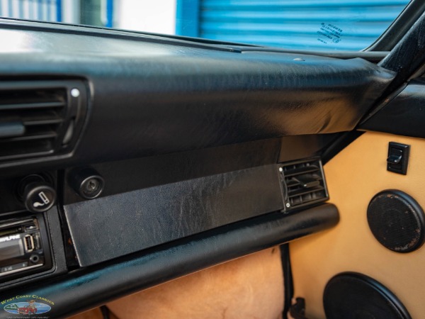 Used 1989 Porsche 911 Turbo Look 2 Door Cabriolet with 49K original miles | Torrance, CA