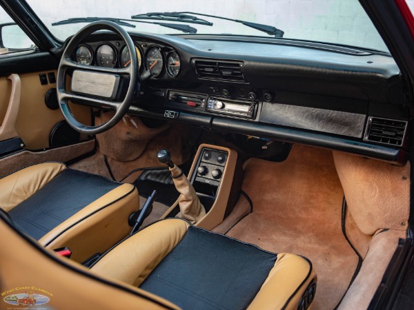 Used 1989 Porsche 911 Turbo Look 2 Door Cabriolet with 49K original miles | Torrance, CA