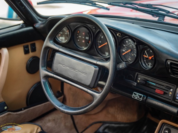 Used 1989 Porsche 911 Turbo Look 2 Door Cabriolet with 49K original miles | Torrance, CA