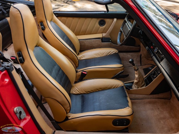 Used 1989 Porsche 911 Turbo Look 2 Door Cabriolet with 49K original miles | Torrance, CA