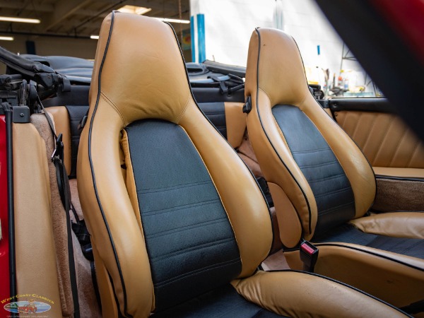 Used 1989 Porsche 911 Turbo Look 2 Door Cabriolet with 49K original miles | Torrance, CA