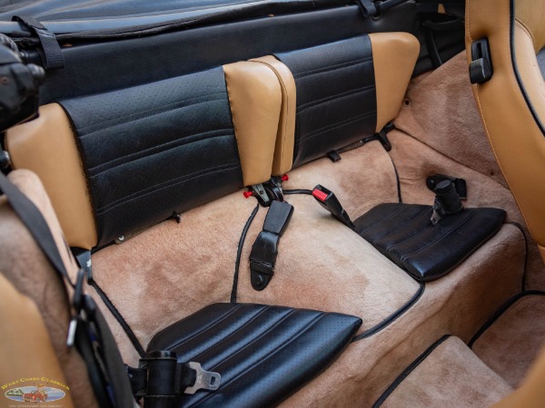 Used 1989 Porsche 911 Turbo Look 2 Door Cabriolet with 49K original miles | Torrance, CA