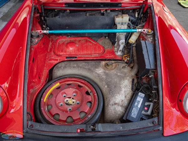 Used 1989 Porsche 911 Turbo Look 2 Door Cabriolet with 49K original miles | Torrance, CA
