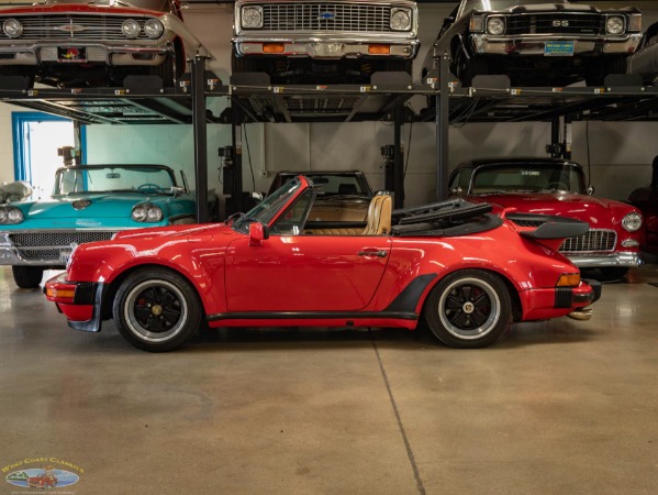Used 1989 Porsche 911 Turbo Look 2 Door Cabriolet with 49K original miles | Torrance, CA