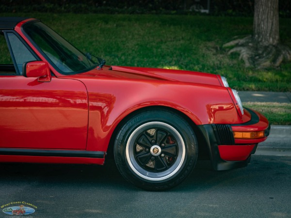 Used 1989 Porsche 911 Turbo Look 2 Door Cabriolet with 49K original miles | Torrance, CA