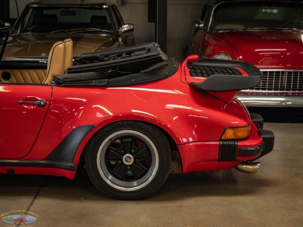 Used 1989 Porsche 911 Turbo Look 2 Door Cabriolet with 49K original miles | Torrance, CA