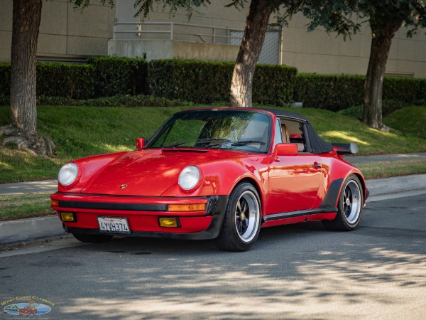 Used 1989 Porsche 911 Turbo Look 2 Door Cabriolet with 49K original miles | Torrance, CA