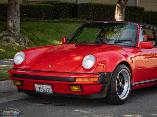 Used 1989 Porsche 911 Turbo Look 2 Door Cabriolet with 49K original miles | Torrance, CA