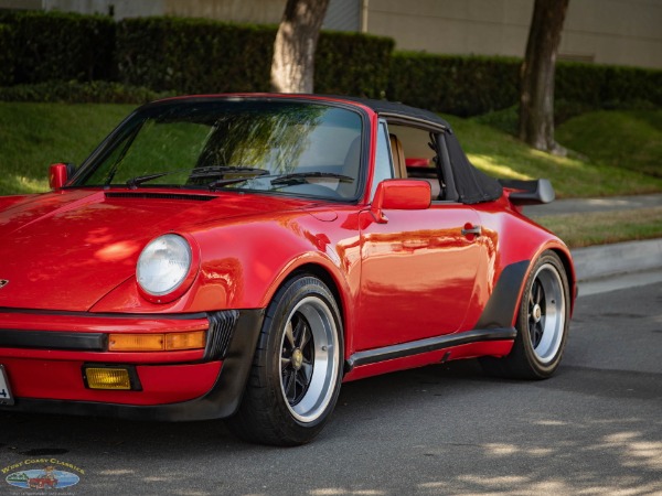 Used 1989 Porsche 911 Turbo Look 2 Door Cabriolet with 49K original miles | Torrance, CA