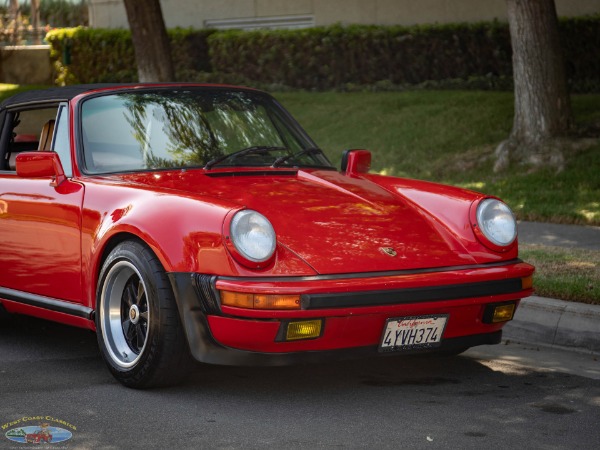 Used 1989 Porsche 911 Turbo Look 2 Door Cabriolet with 49K original miles | Torrance, CA